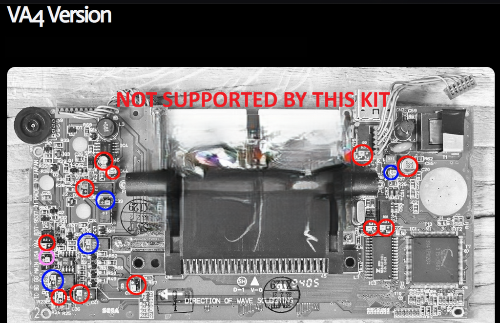 Game Gear Ceramic Recap Kit