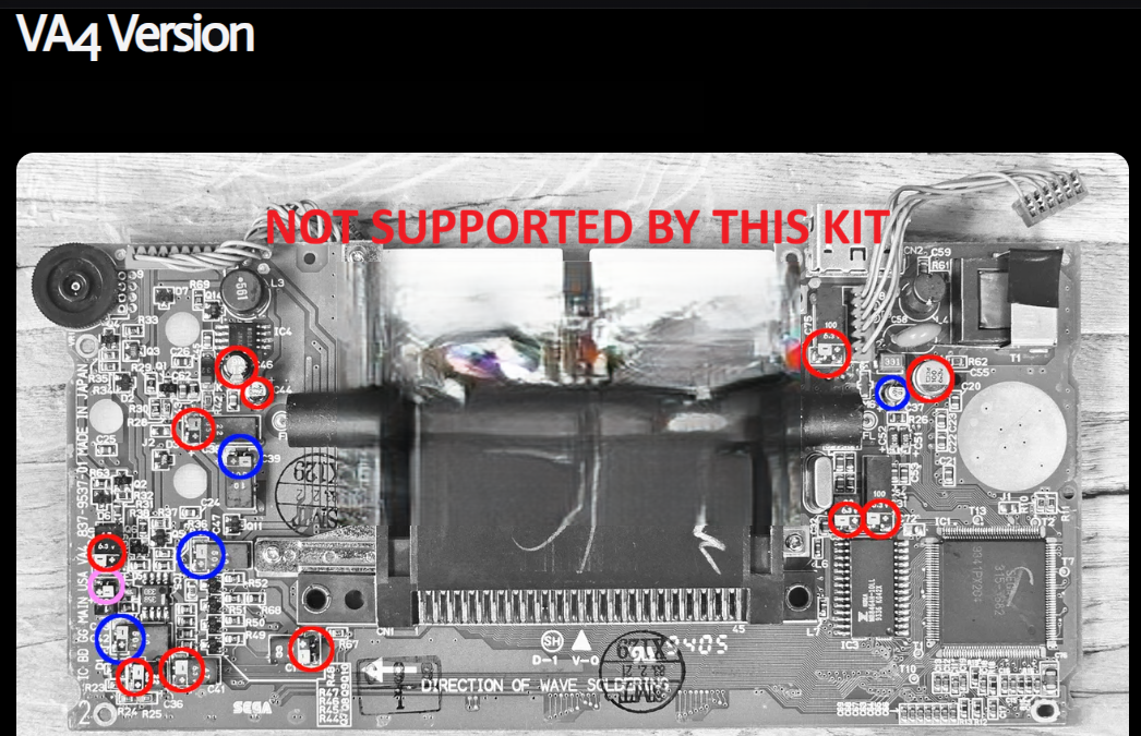 Game Gear Ceramic Recap Kit