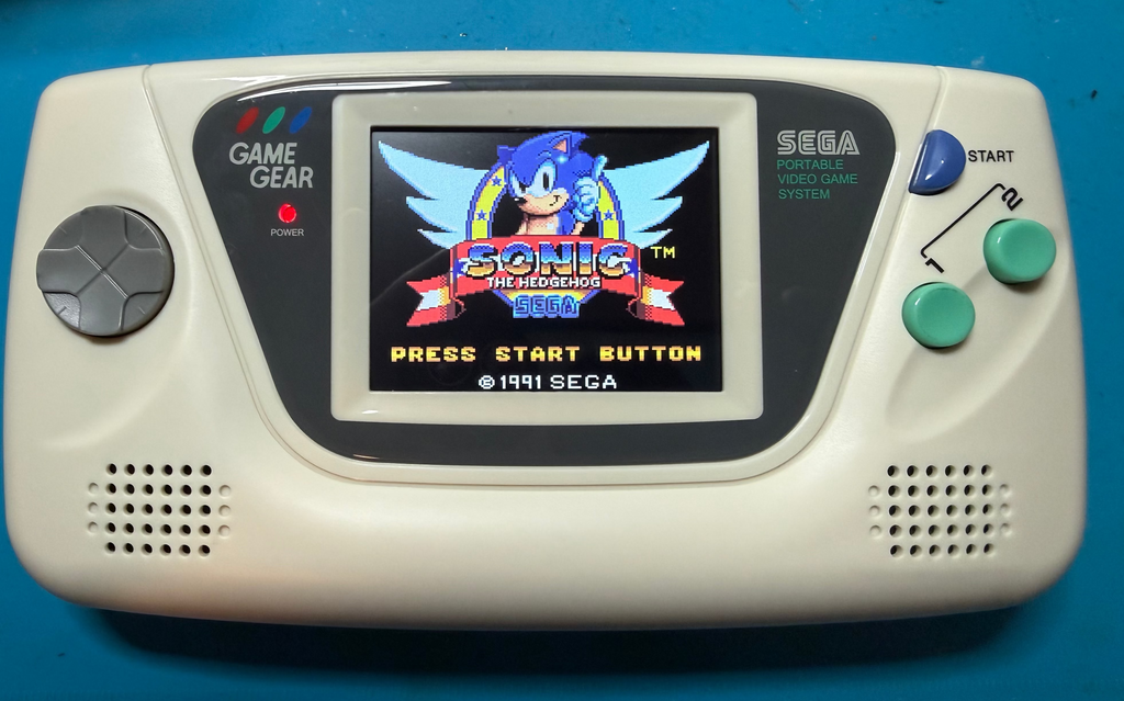 Pre Build Sega Game Gear - Cream