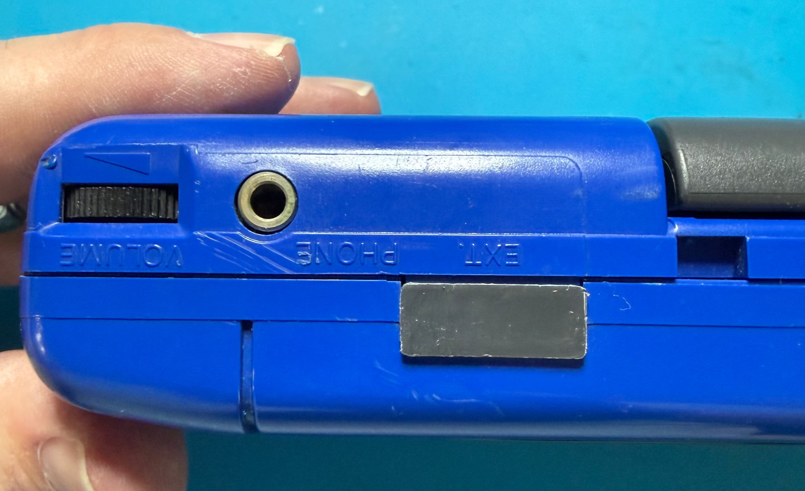 Pre Build Sega Clean Screen Game Gear -OEM Blue Used Shell