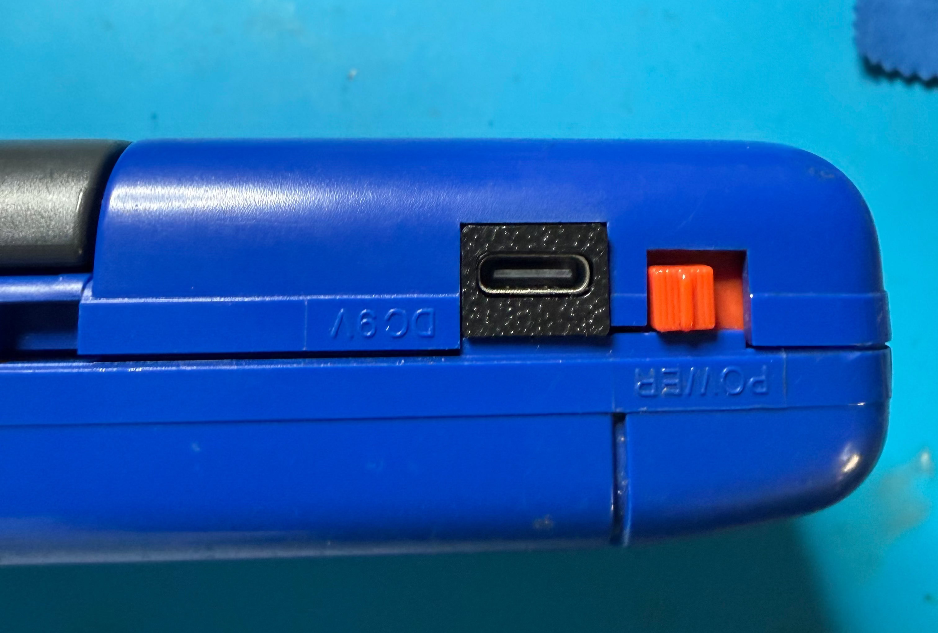 Pre Build Sega Clean Screen Game Gear -OEM Blue Used Shell