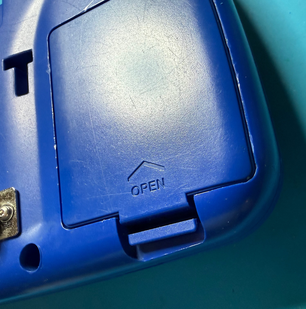 Pre Build Sega Clean Screen Game Gear -OEM Blue Used Shell
