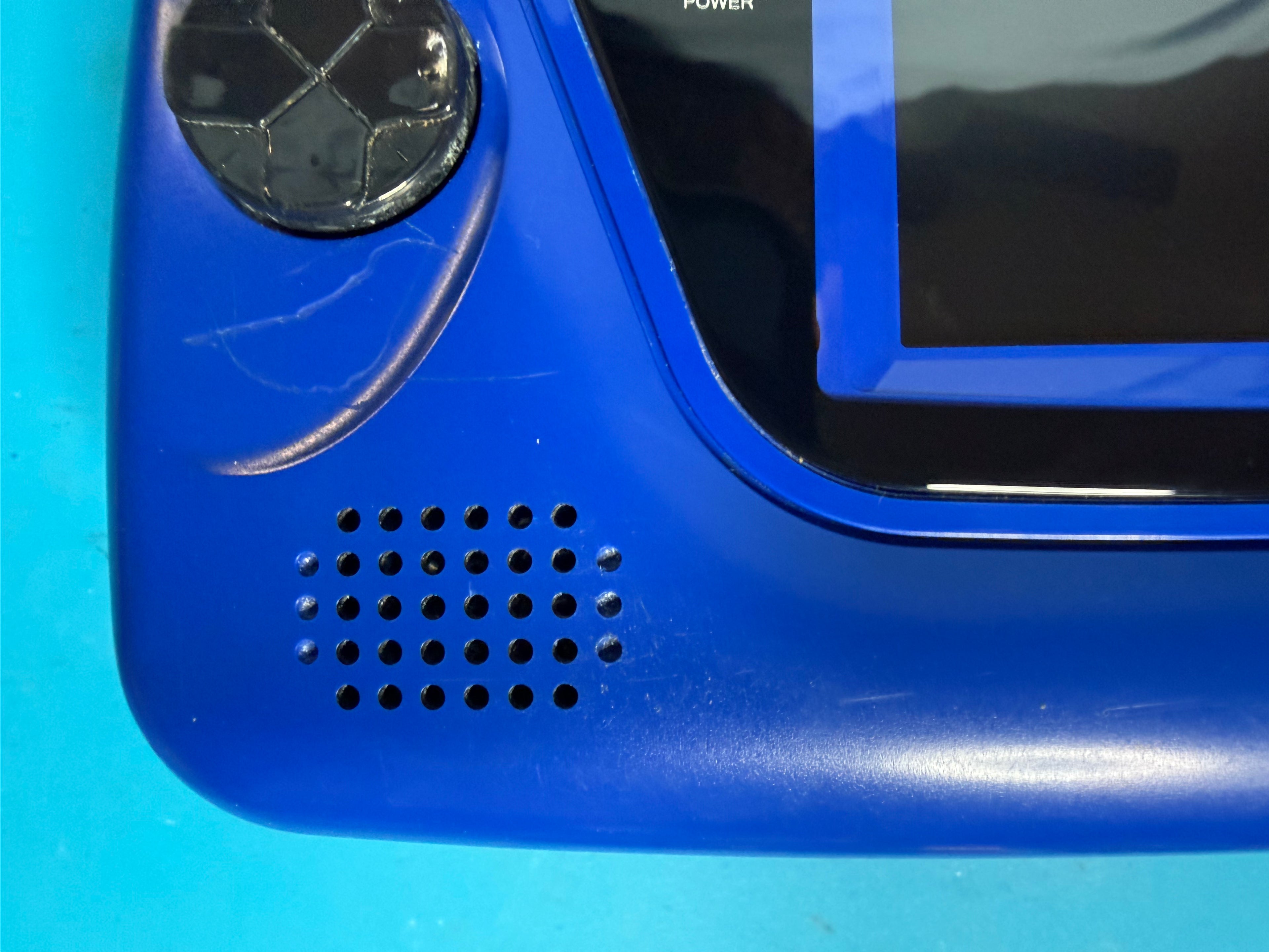 Pre Build Sega Clean Screen Game Gear -OEM Blue Used Shell