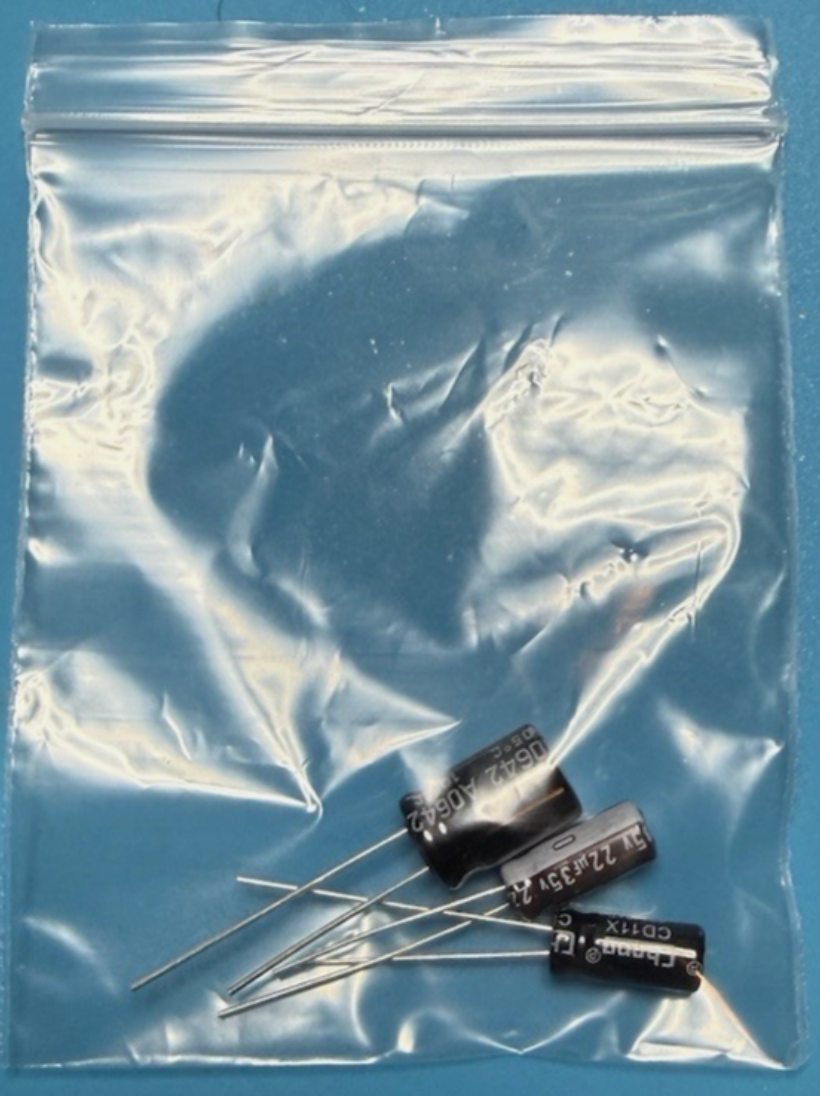 Original Game Gear Power Board Recap Kit