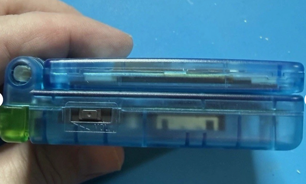 Gameboy Advance SP *Glass Screen & New Battery* New Speaker And Clean Amp