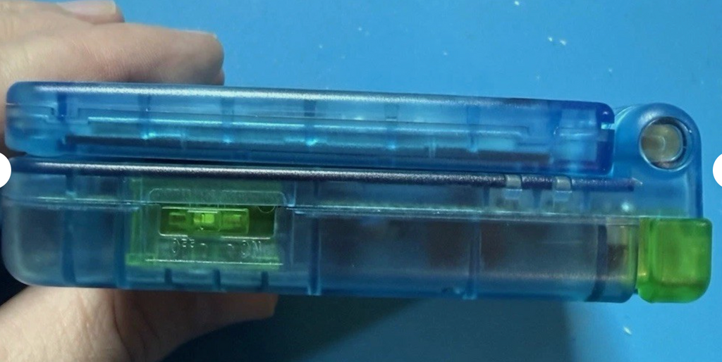 Gameboy Advance SP *Glass Screen & New Battery* New Speaker And Clean Amp