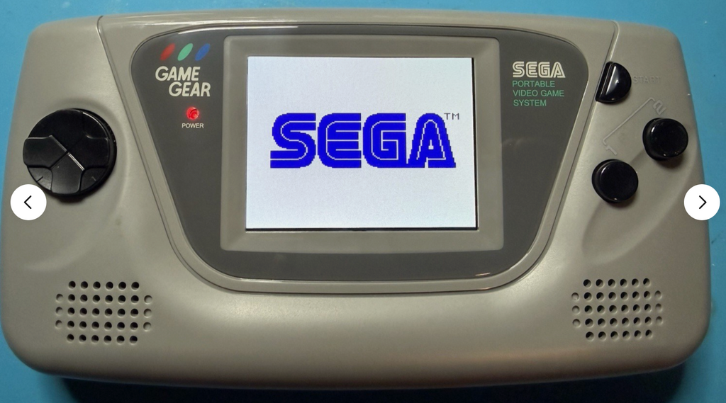 Pre Build Sega Clean Screen Game Gear -Grey