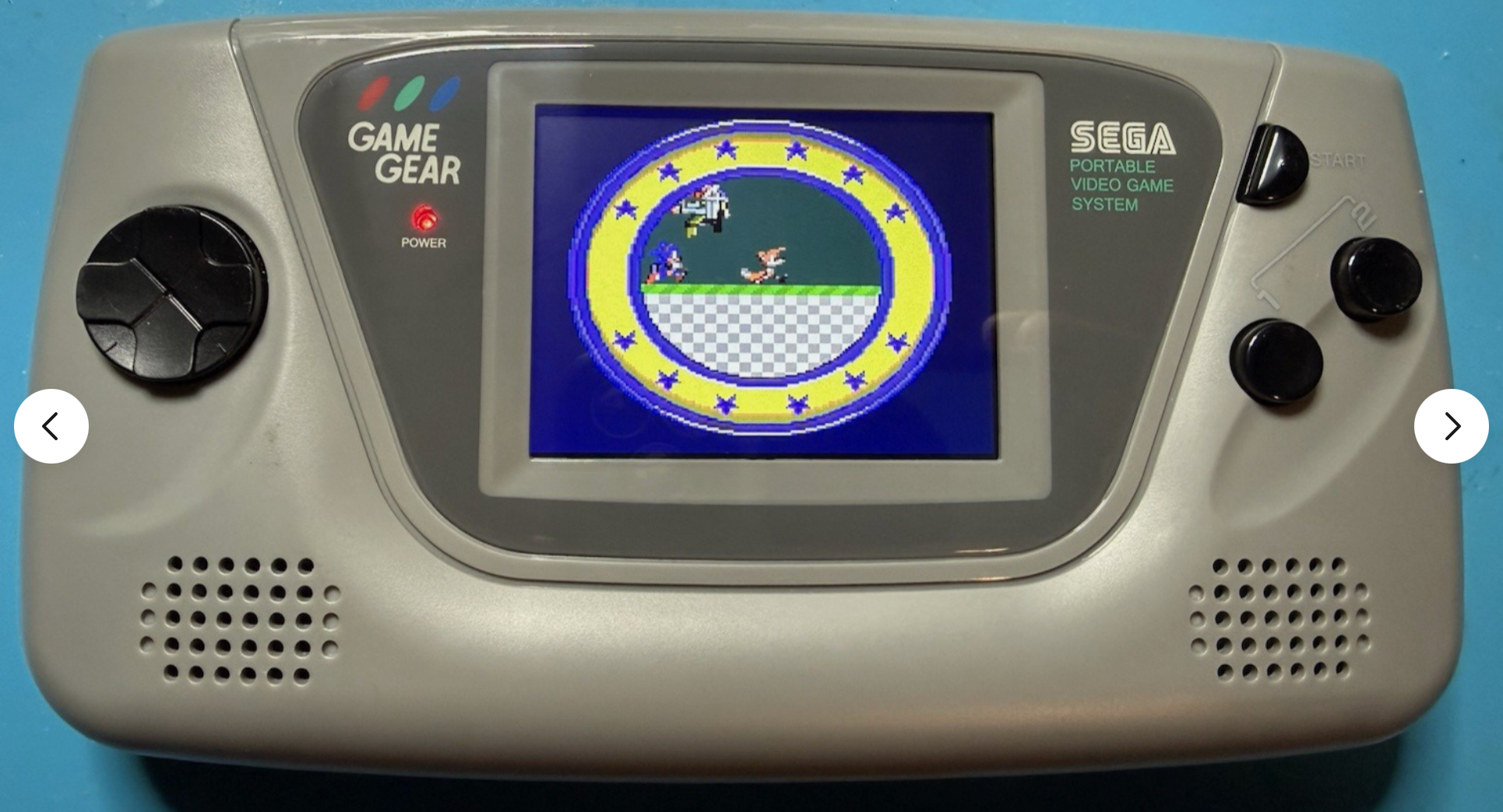 Pre Build Sega Clean Screen Game Gear -Grey