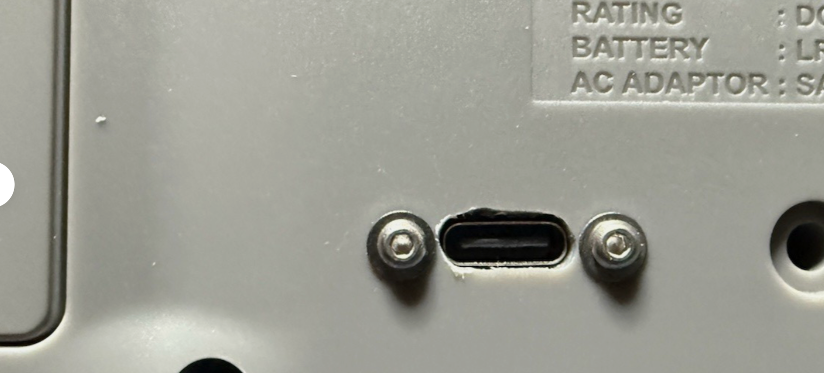 Pre Build Sega Clean Screen Game Gear -Grey